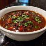 Black Bean Soup with Simple Pantry Staples