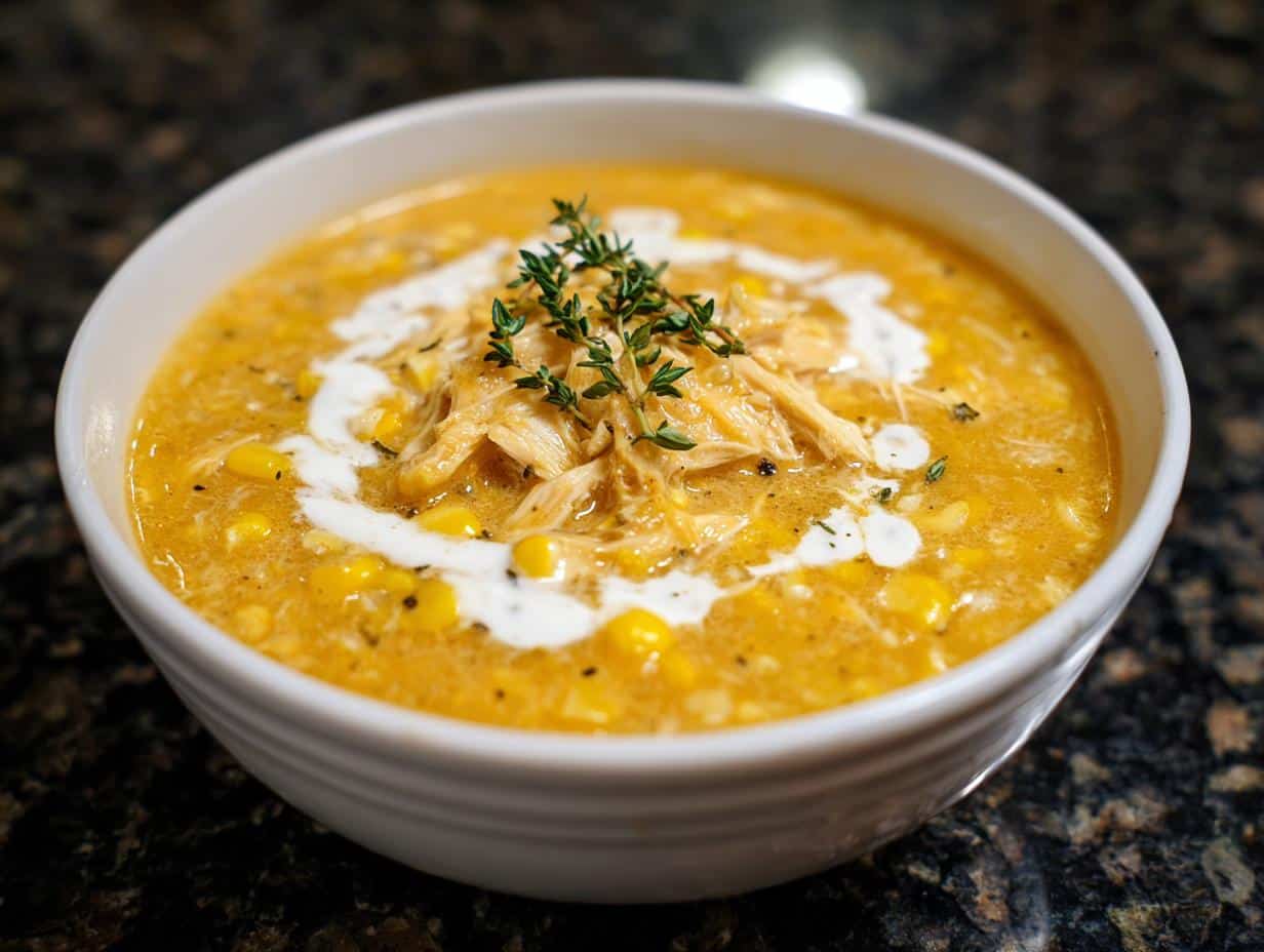 Creamy Chicken and Corn Soup