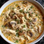 Creamy Mushroom Chicken Chowder