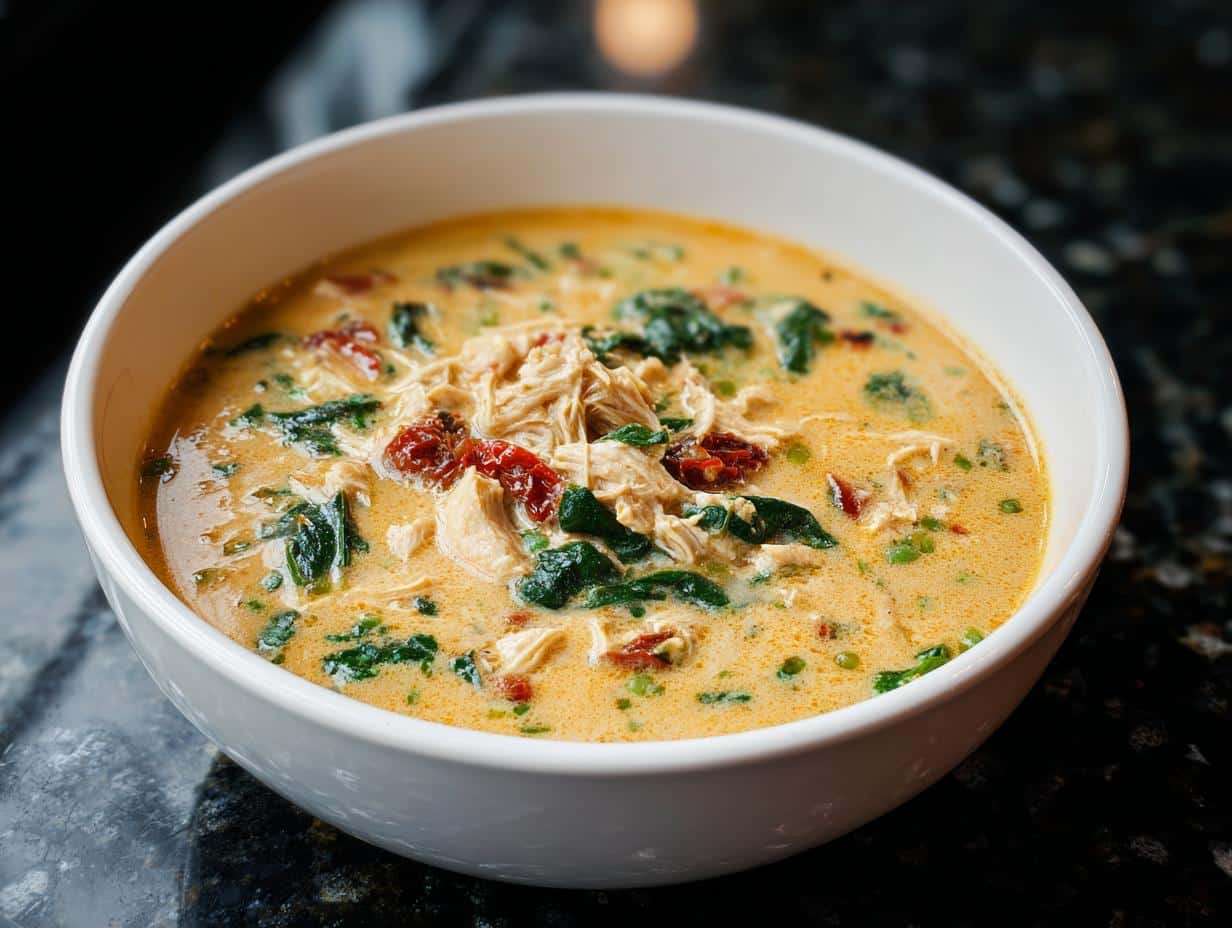 Creamy Tuscan Chicken Chowder