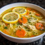 Lemon Ginger Immune Boost Chicken Soup