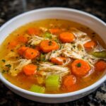 Lemon Herb Comfort Chicken Broth Bowl