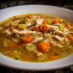 Rustic Farmhouse Chicken Stew Soup