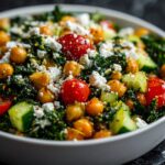 Mediterranean Kale Chickpea Bowl