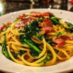 Spring Greens Carbonara
