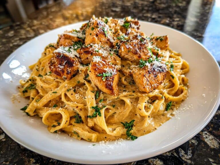 Cajun chicken Alfredo