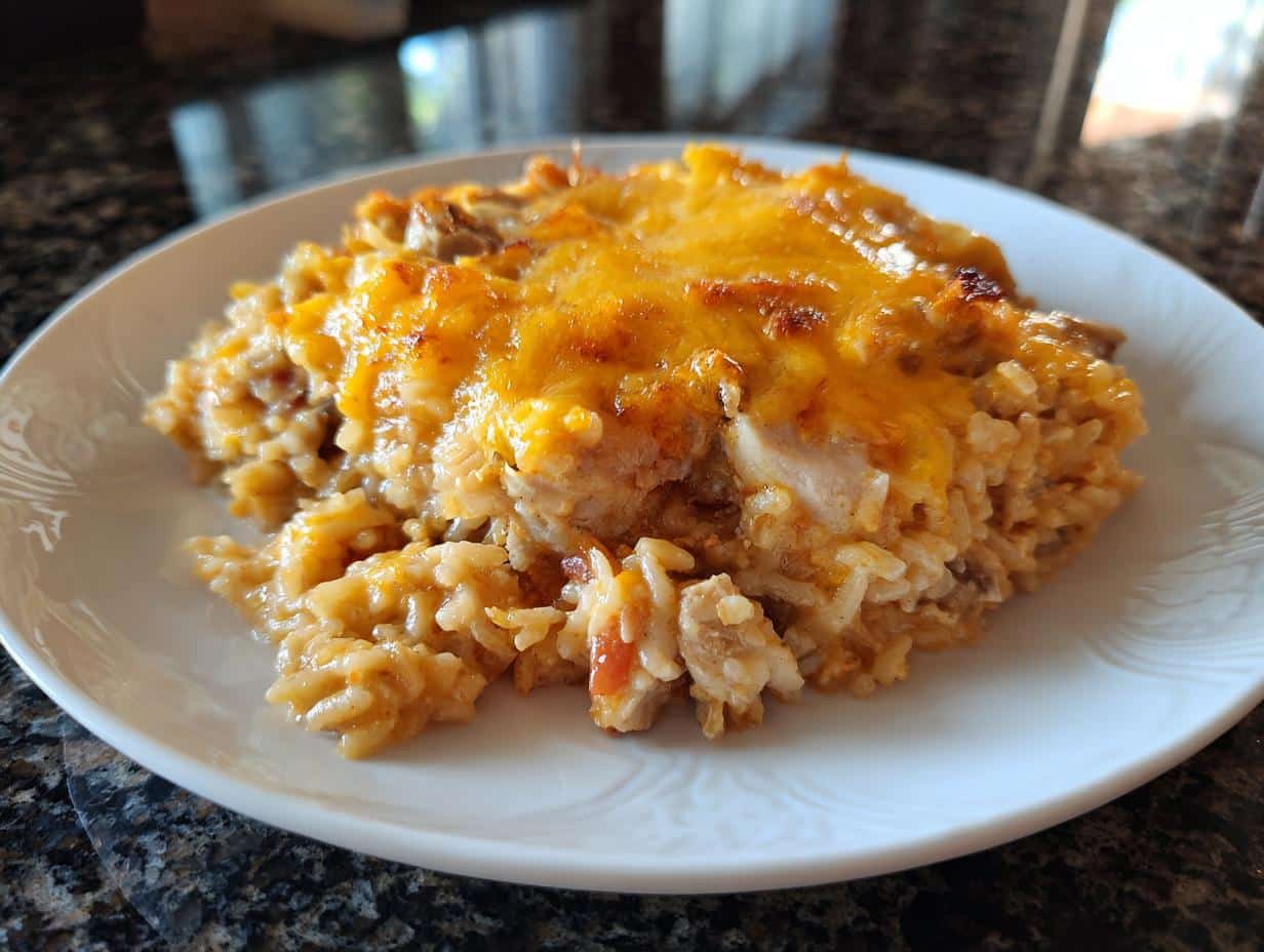 Classic chicken casserole